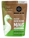 Bones and Co Dog Frozen Grain Free Minis Duck 3lb-Four Muddy Paws