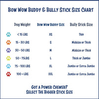 Bow Wow Buddy Small/Orange-Four Muddy Paws