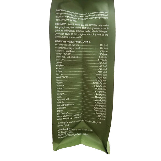 CARNA4 DOG FOOD DUCK 22lb-Four Muddy Paws