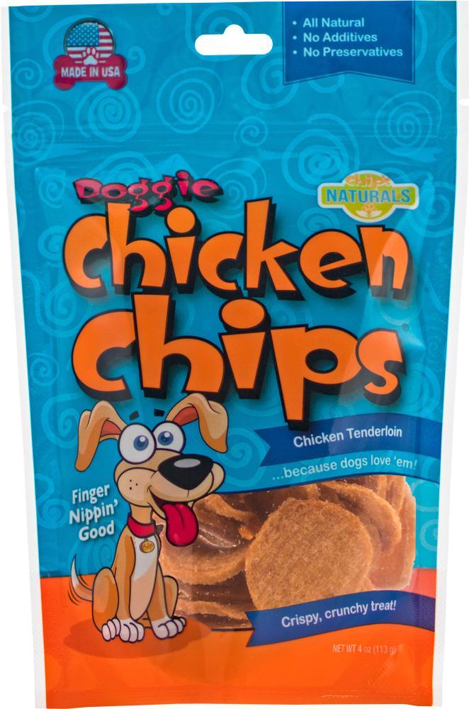 CHICKEN CHIPS 4OZ-Four Muddy Paws