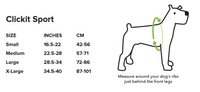 CLICKIT SPORT DOG HARNESS XL ORANGE-Four Muddy Paws