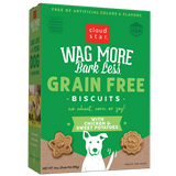 CLOUD STAR WAG MORE DOG GRAIN FREE BAKED TREATS CHICKEN 14oz-Four Muddy Paws