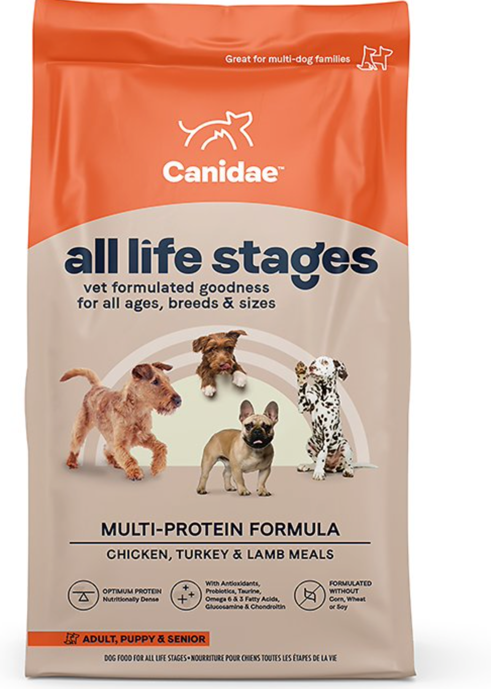 Canidae All Life Stages 5lb-Four Muddy Paws