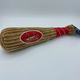 Cardinal's Plush Baseball Bat-Four Muddy Paws