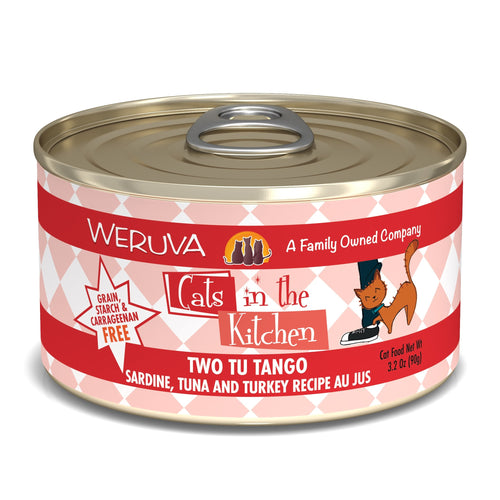 Cats in the Kitchen CANS TWO TU TANGO 3.2oz-Four Muddy Paws