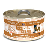 Cats in the Kitchen Cans Fowl Ball 3.2oz-Four Muddy Paws