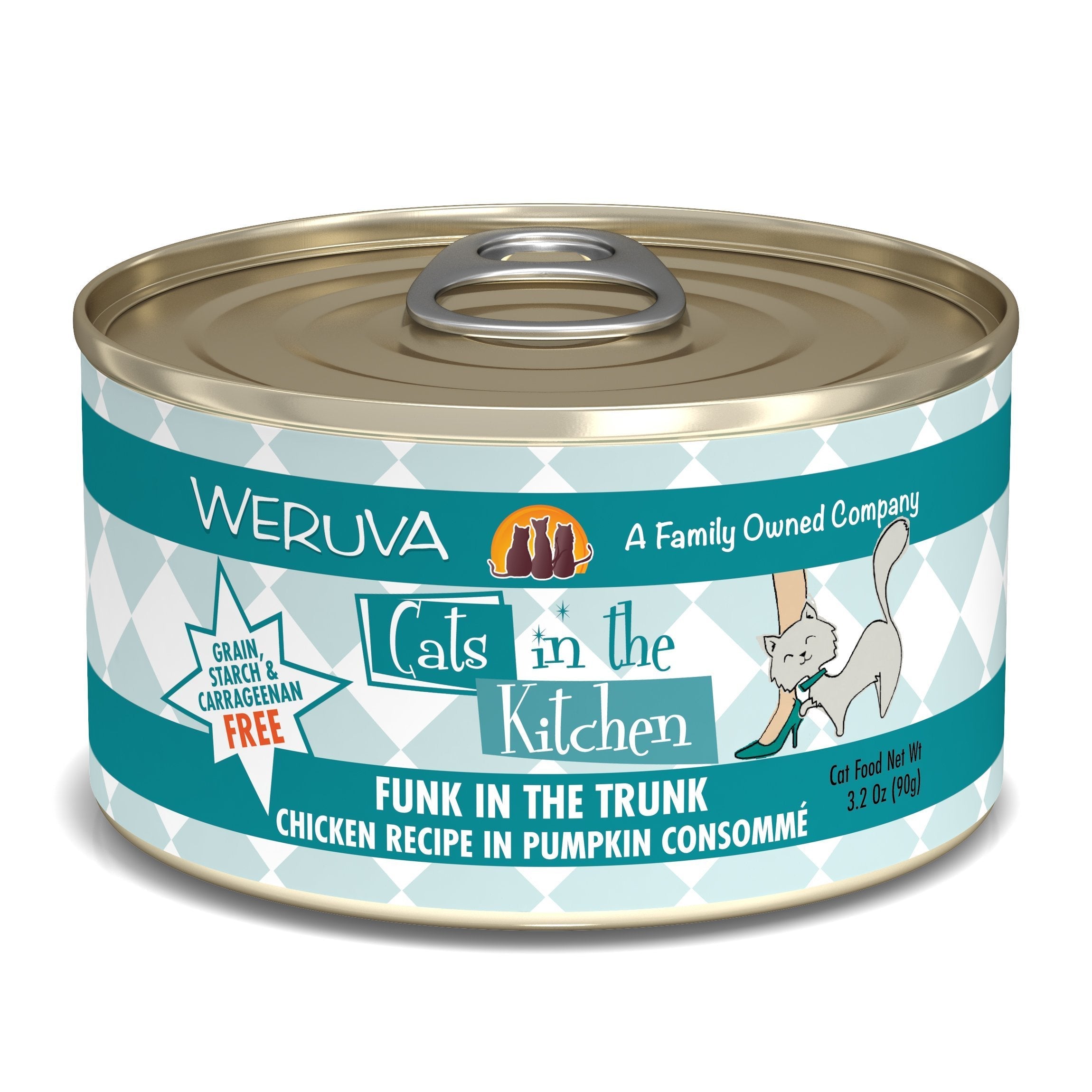 Cats in the Kitchen Cans Funk in the Trunk 3.2oz-Four Muddy Paws