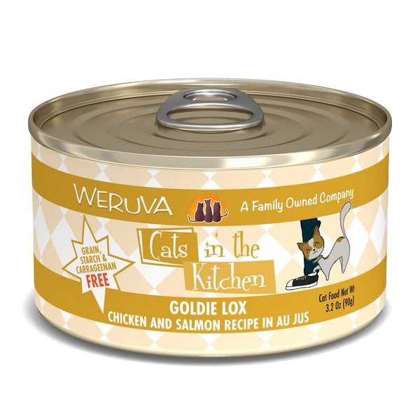 Cats in the Kitchen Cans Goldie Lox 3.2oz-Four Muddy Paws