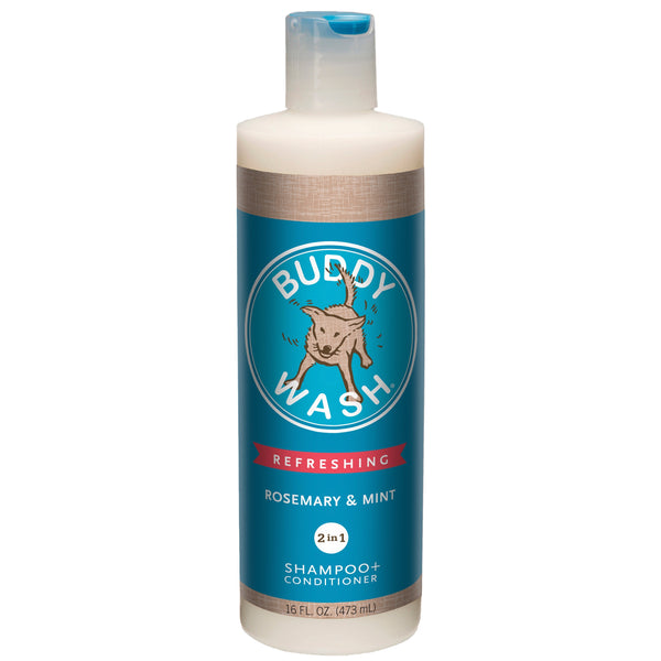 Cloud Star Buddy Wash Rosemary and Mint Shampoo + Conditioner 16 oz-Four Muddy Paws