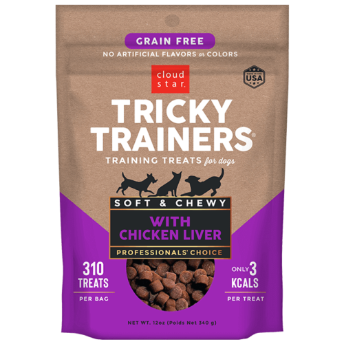 Cloud Star Grain Free Tricky Trainers Liver 12oz-Four Muddy Paws