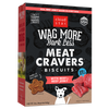 Cloud Star Wag More Dog Meat Cravers Beef and Beef Jerky Treat 12oz-Four Muddy Paws