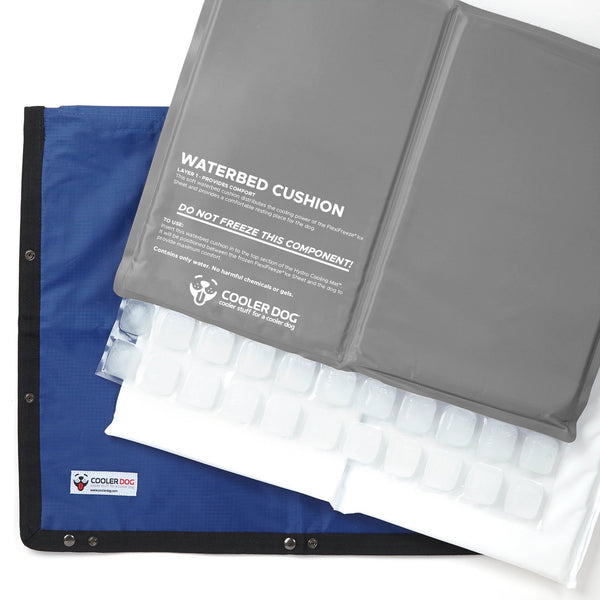CoolerDog Hydro Cooling Mat-Four Muddy Paws