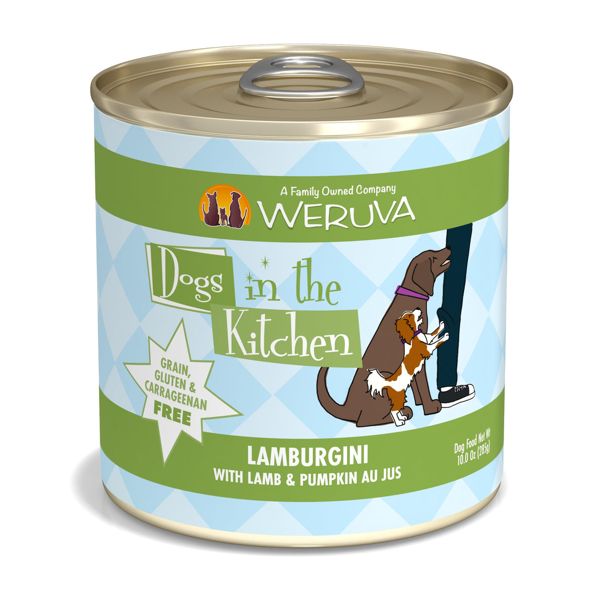 DOGS IN THE KITCHEN CAN LAMBURGINI 10oz-Four Muddy Paws