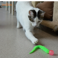 Dezi and Roo Wiggly Ball Cat Toy-Four Muddy Paws