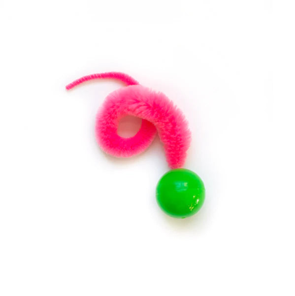 Dezi and Roo Wiggly Ping Cat Toy-Four Muddy Paws