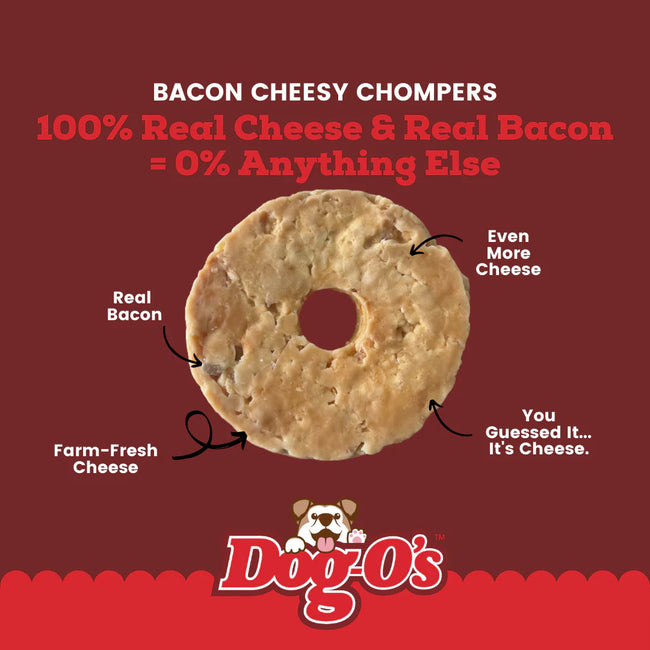 Dog-O's Treat Large Bacon-Four Muddy Paws