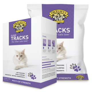 Dr. Elsey's Precious Cat Clean Track 20lb-Four Muddy Paws