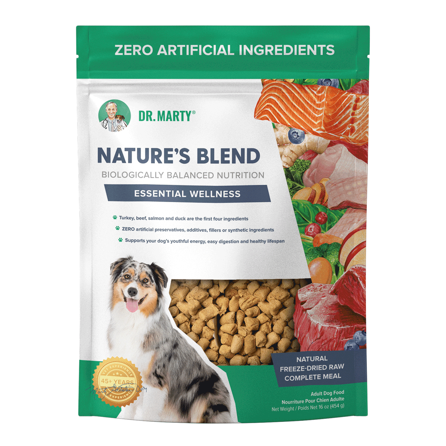 Dr. Marty Nature's Blend Essential Wellness 6oz-Four Muddy Paws