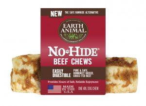 EARTH ANIMAL NO HIDE CHEWS BEEF 4"-Four Muddy Paws