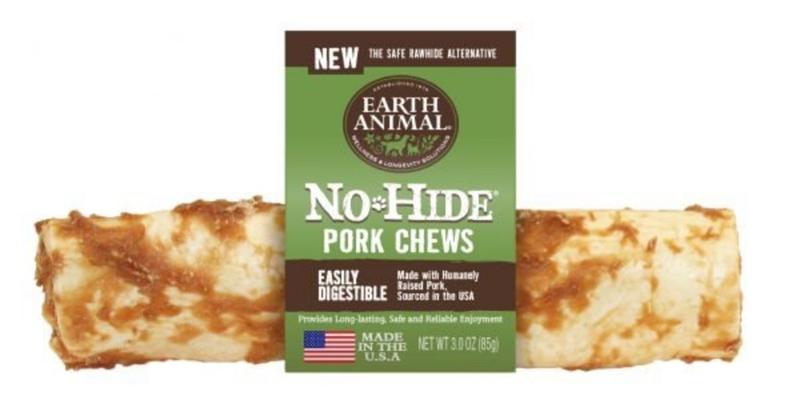 EARTH ANIMAL NO HIDE CHEWS PORK 7"-Four Muddy Paws