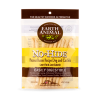 EARTH ANIMAL NO HIDE STIX Peanut Butter 10pk-Four Muddy Paws