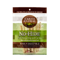 EARTH ANIMAL NO HIDE STIX Pork 10pk-Four Muddy Paws