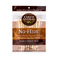 EARTH ANIMAL NO HIDE STIX Venison 10pk-Four Muddy Paws