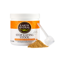 Earth Animal Dog STop Eating Stools 8oz-Four Muddy Paws