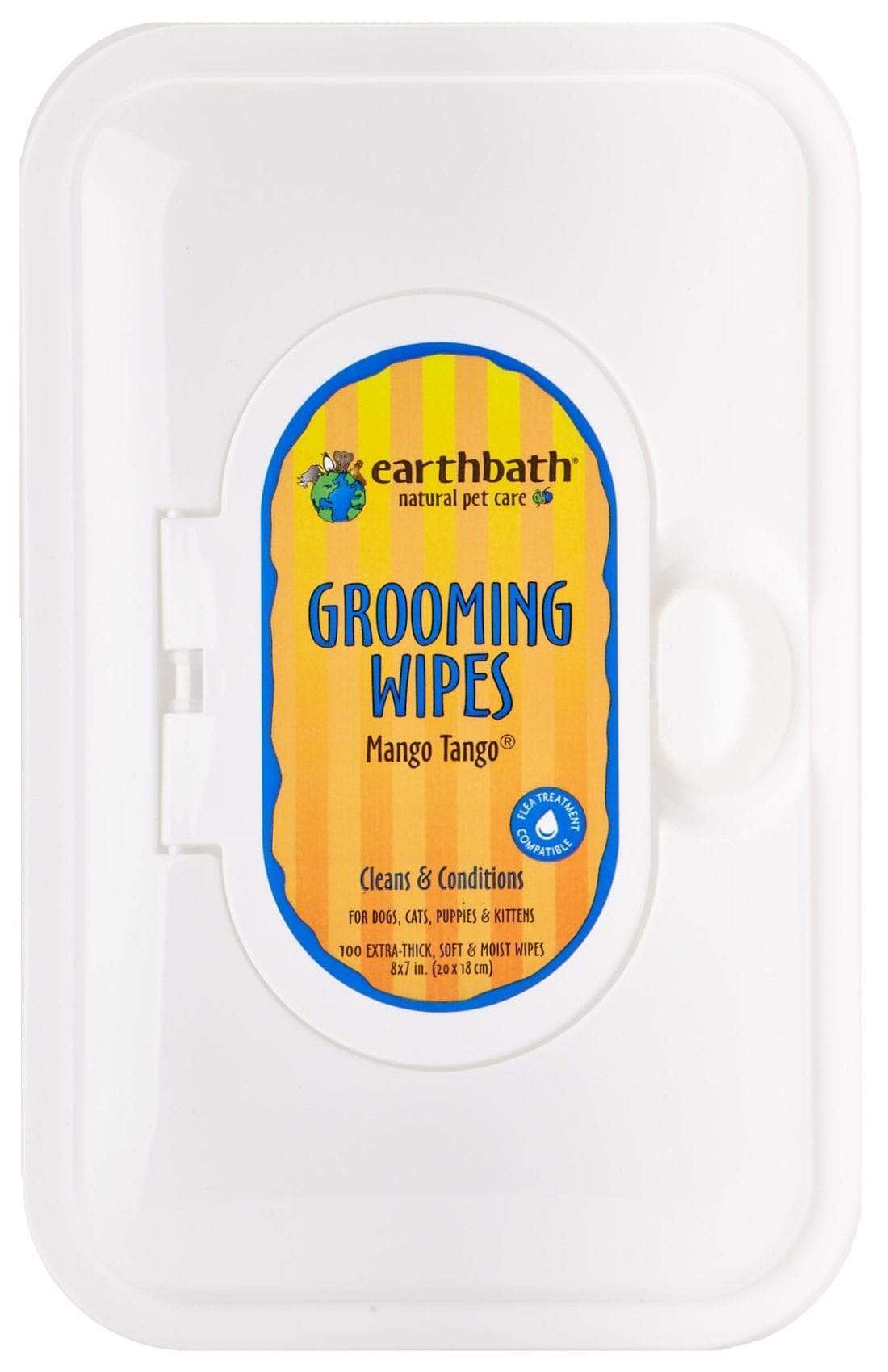 Earthbath Grooming Wipes Mango Tango 100 count-Four Muddy Paws