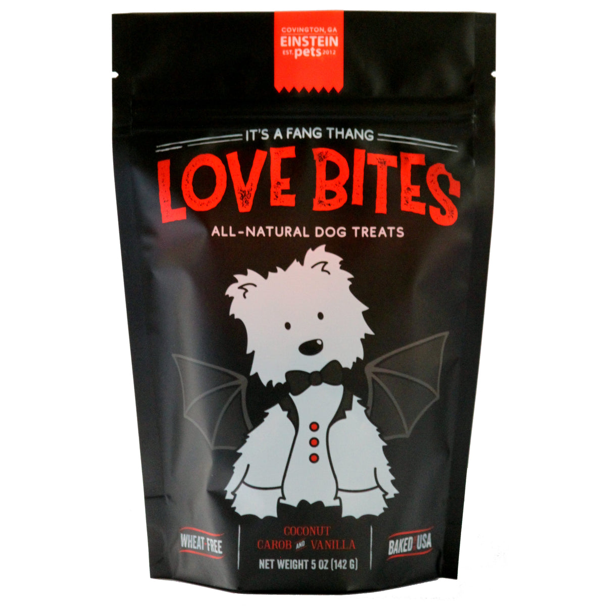 Einstein Pets Love Bites Dog Treat 5oz-Four Muddy Paws