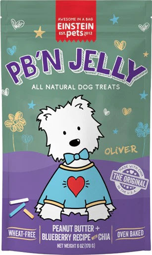 Einstein Pets PB'N Jelly Dog Treat 6oz-Four Muddy Paws
