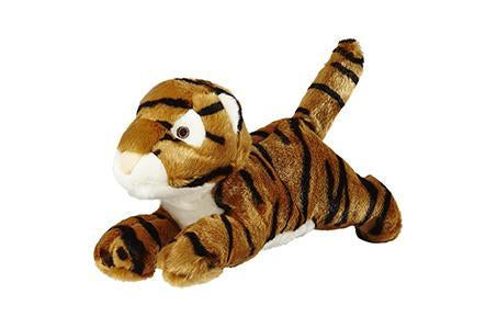 FLUFF AND TUFF BOOMER TIGER DOG TOY-Four Muddy Paws