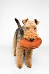 FLUFF AND TUFF FOOTBALL DOG TOY-Four Muddy Paws