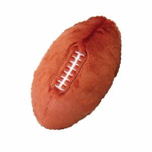 FLUFF AND TUFF FOOTBALL DOG TOY-Four Muddy Paws