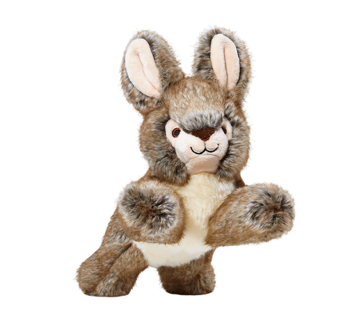 FLUFF AND TUFF REESE RABBIT DOG TOY-Four Muddy Paws