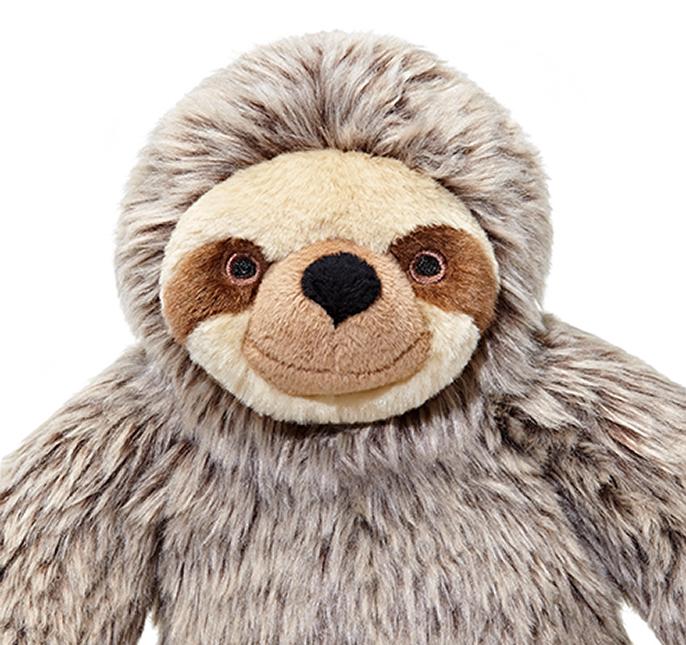 FLUFF AND TUFF TICO SLOTH DOG TOY-Four Muddy Paws