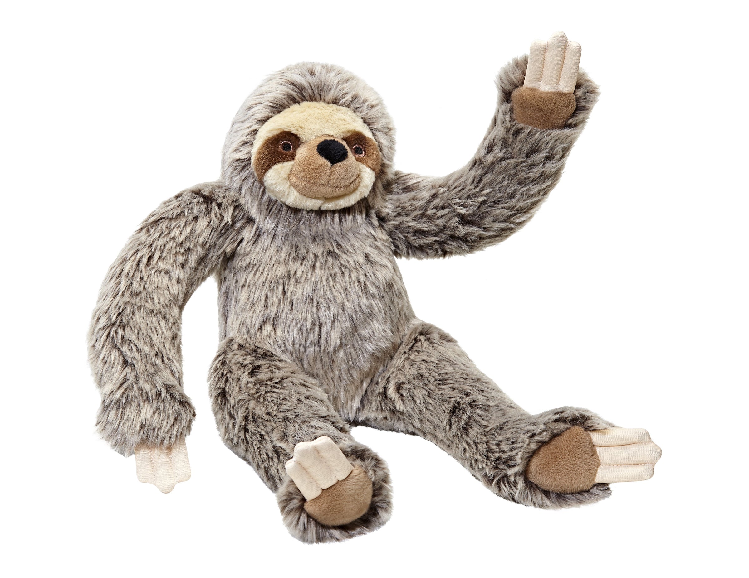 FLUFF AND TUFF TICO SLOTH DOG TOY-Four Muddy Paws