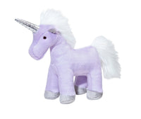 FLUFF AND TUFF VIOLET UNICORN DOG TOY-Four Muddy Paws