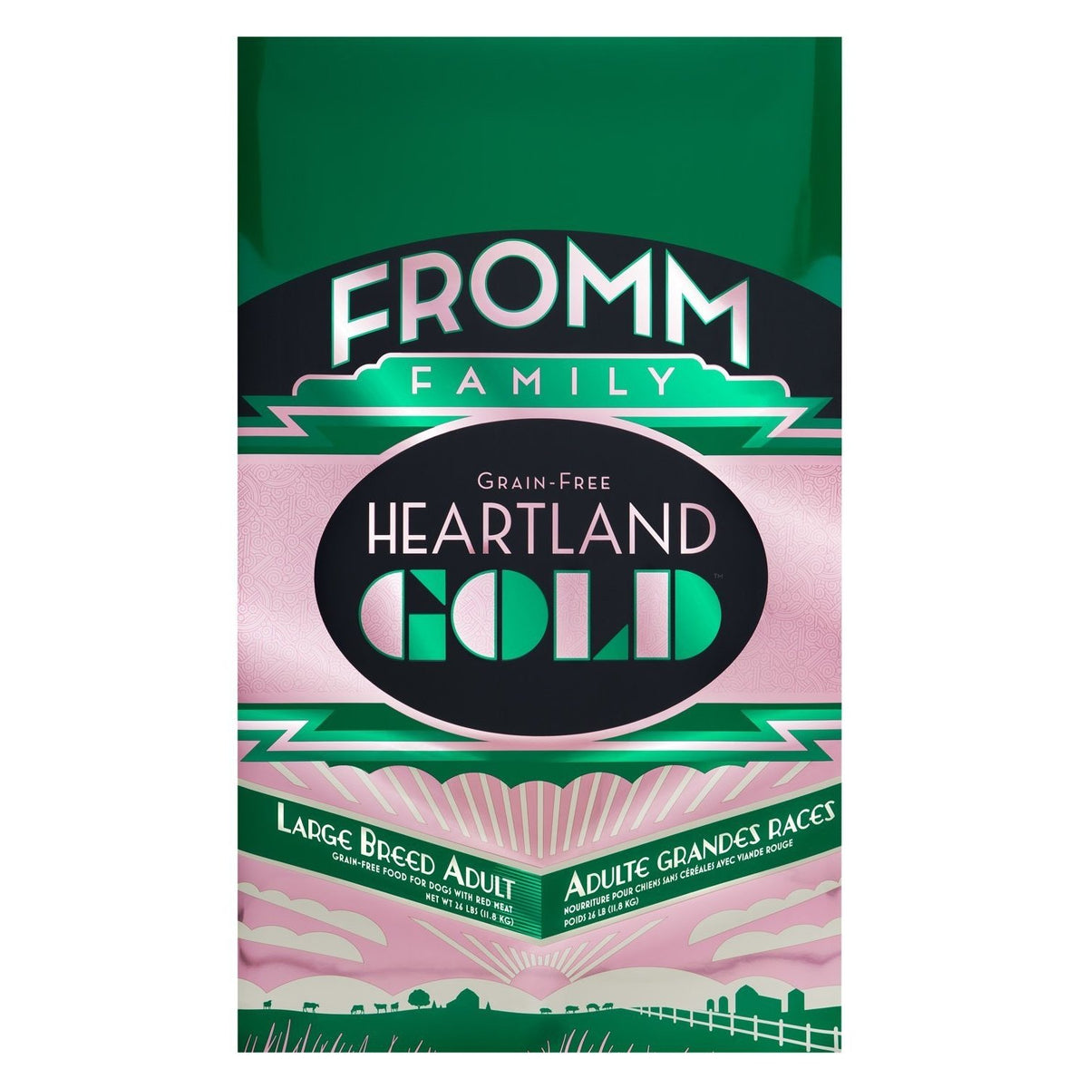 FROMM HEARTLAND GOLD GF LARGE BREED ADULT DOG 26lb-Four Muddy Paws