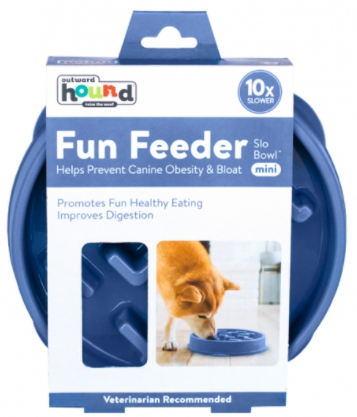 FUN FEEDER MINI BLUE BLUE S-Four Muddy Paws