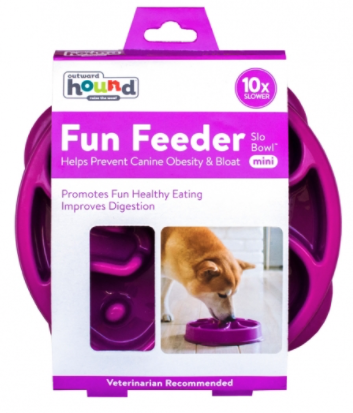 Messy Cats Silicone Feeder Medium Red