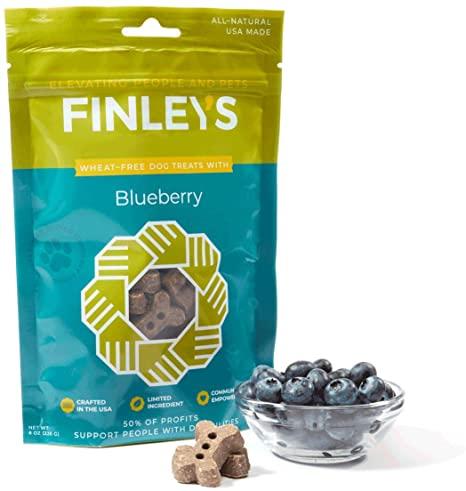 Finley's Blueberry Biscuit 8oz-Four Muddy Paws