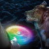 FlashFlight Dog Discuit LED Flying Disc-Four Muddy Paws