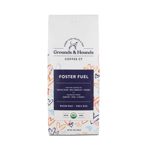 Foster Fuel Blend Ground Coffee 12oz-Four Muddy Paws