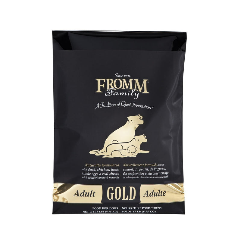 Fromm Canine Adult Gold Dog 15lb-Four Muddy Paws