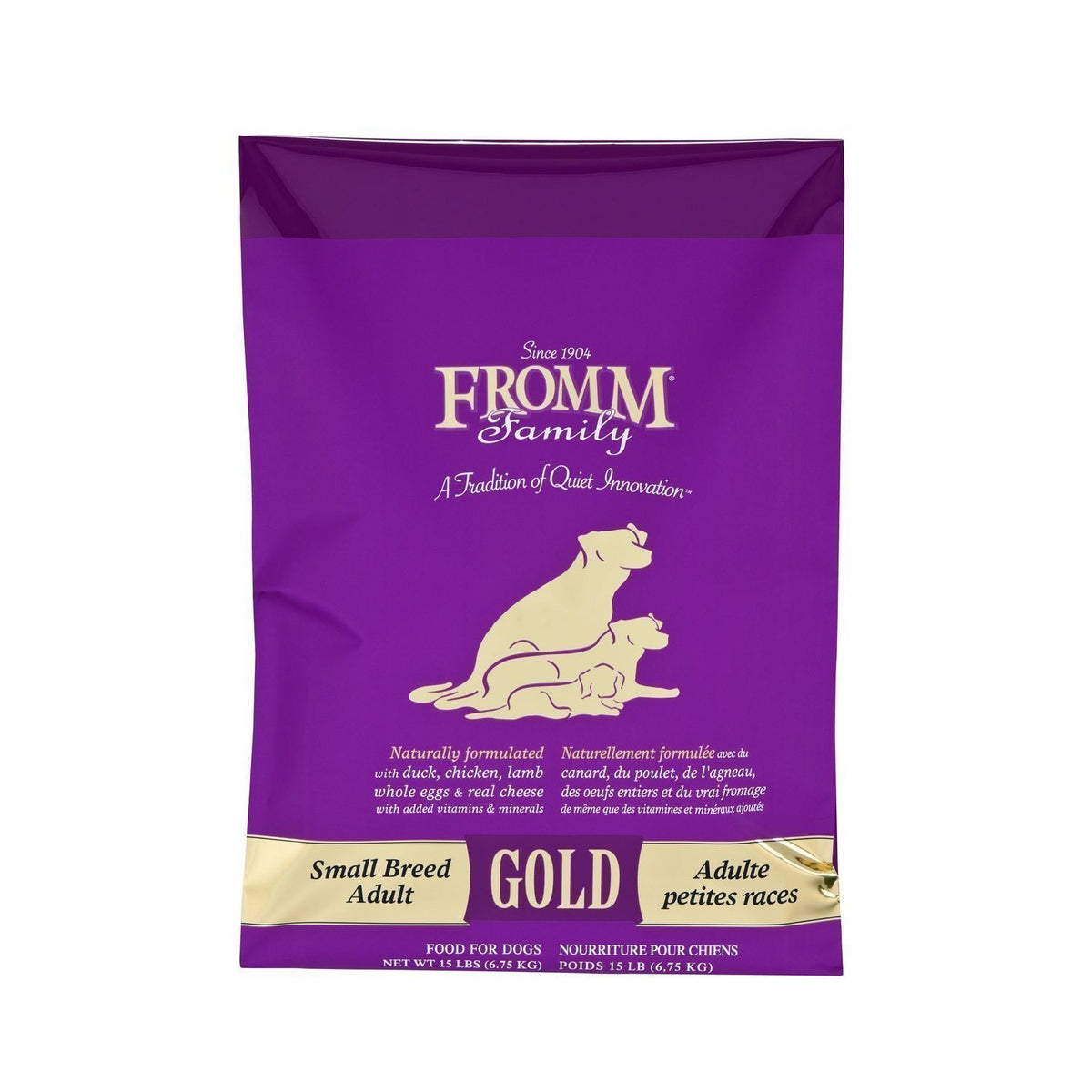 Fromm Gold Small Breed Adult Dog 15lb-Four Muddy Paws