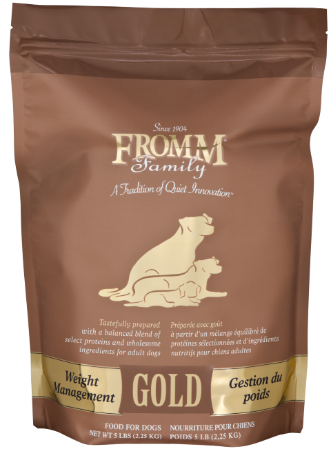 Fromm Gold Weight Management Dog 5lb-Four Muddy Paws