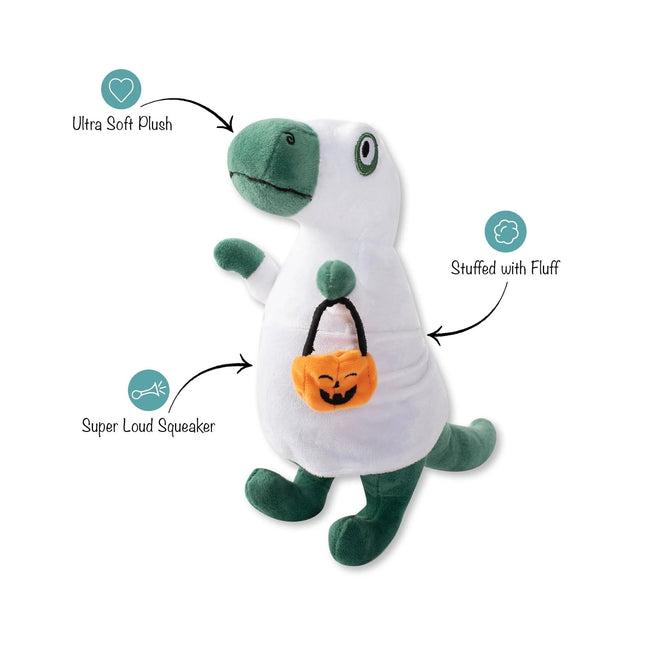 Ghosted Plush Dog Toy-Four Muddy Paws