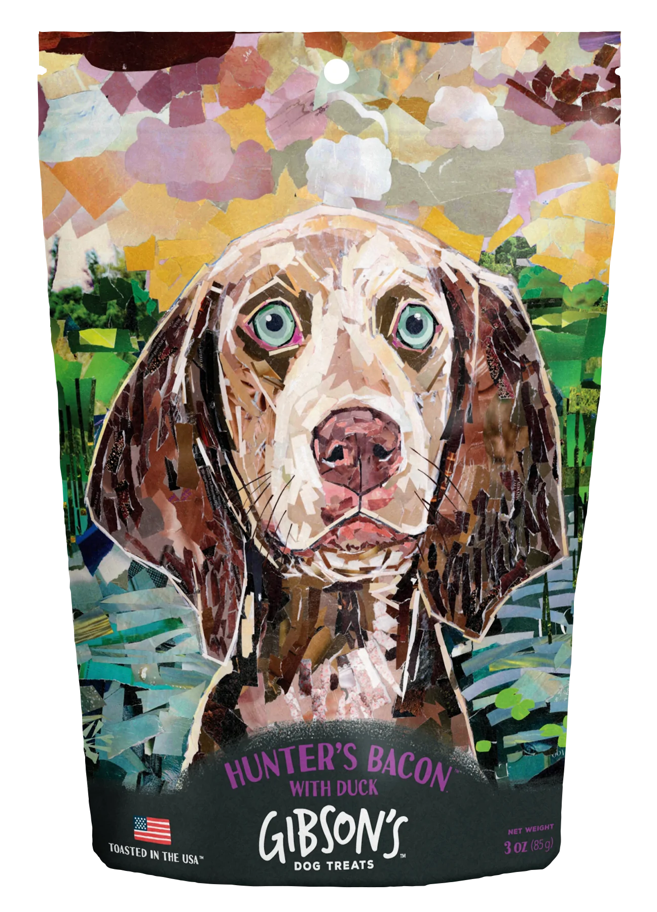 Gibsons Hunter's Bacon with Duck Treats 3oz-Four Muddy Paws