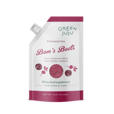 Green Juju Frozen Bam's Fermented Beets & Cabbage 6oz-Four Muddy Paws